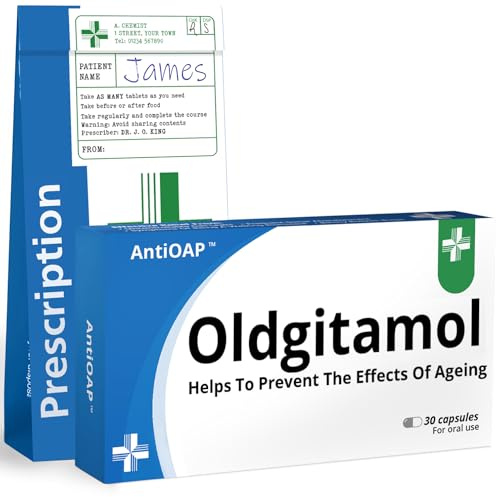 Funny Secret Santa Gifts Christmas Joke Gifts For Him Adult Stocking Filler Medication Joke Tablet Pill Box - Fill With Sweets - Present For Him Her Men Women Husband Grandad Brother Co Worker