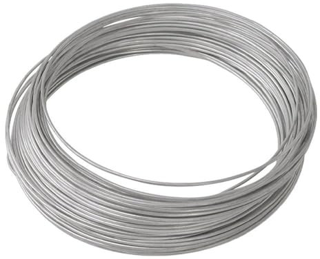304 Stainless Steel Wire 0.5mm 24 Gauge 15m (50Ft), DIY Crafts, Artistic Wire for Jewellery Making, Bailing, Sculpting & Bonsai Training, Rust Resistant And Durable Craft Wire in Various Gauges