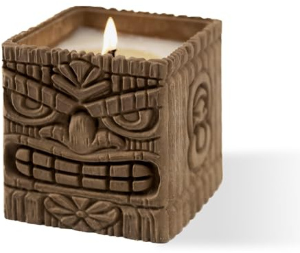 Mana Mood Citronella Torch – Outdoor Patio & Backyard Table Top Torches with 60-Hour Burn Time, Includes Highly Scented Essential Oil, Perfect Decorative Large Candle for Camping & Summer Parties.