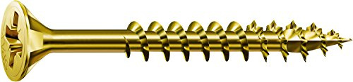 Spax – Universal Screw Countersunk Head Phillips Z 4Cut Full Thread Galvanized Passivated A2L – 1081020350123, 1081020600803