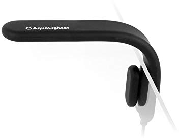 AquaLighter Collar PicoSoft - schwarz - LED Leuchte für Nano-Aquarium LED Beleuchtung - biegbar flexibel mit Magnet - 1 Watt 100 Lumen 6500 Kelvin