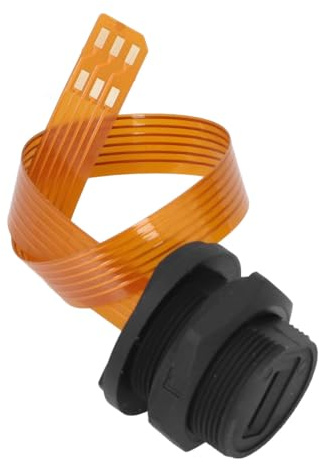 Walfront Cavo Flessibile per Presa SIM 20 Cm Montaggio a Pannello Presa per Scheda SIM Connessione Filettata Cavo SIM Femmina a Maschio IP68 Resistente all'Acqua