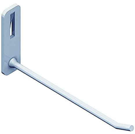 Element System 11414-00002 Werkzeughalter rund/L = 20 cm/für Werkzeuglochwand/Lochplattenwand/verzinkt 12 cm