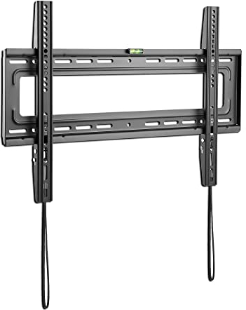 Xantron® STRONGLINE-42 Support Mural TV Fixe 37-75 Pouces/Support Mural VESA 200x200 à 600x400 Max. 50kg / Support Mural TV Extra Plat - matériel de Montage Inclus