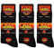 HiFEN® 3 Pairs Multipack Mens Extra Thick Warm Thermal Socks Black Heated Boot Socks