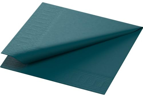 Duni Servietten ocean teal 24x24cm 250 Stück 1er Pack