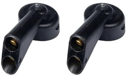 ZEMNLO Buse de Lavage de Bras d'essuie-Glace arrière, Jet Spray, for Audi, A1 Mk1 A3 8p 8v A4 Estate B6 B7 B8 B9 A6 Estate C6 C7 C8 Q3 Q5 Q7 Buses de Lave-Glace(2X)