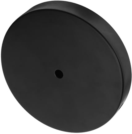 OATIPHO base de lámpara de pie de hierro bloque de base de lámpara estabilizador de luminaria redonda de hierro de pie