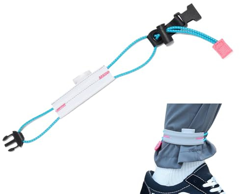 Sangle de pantalon de cyclisme, bandes réfléchissantes chevilles,Ceinture de cheville - Pantalons, chemisiers, bretelles élastiques réfléchissantes, accessoire de cyclisme réglable pour vélo, manchett