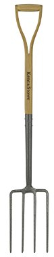 Kent und Stowe 70100206 Karbon-Grabegabel aus Edelstahl
