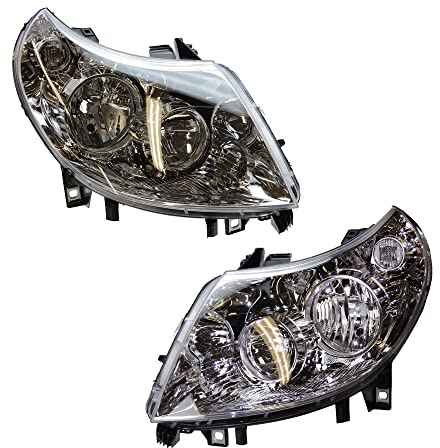 BESTPRICE 2x faros Faros delanteros Faros principales izquierda + derecha Compatible con CITROËN JUMPER 2, FIAT DUCATO, PEUGEOT BOXER