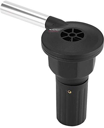 Ticfox Samfox Ventilateur Soufflet Electrique pour Barbecue, Portable Ordinateur de Poche Batterie Alimenté Ventilateur de Barbecue Camping en Plein Air Pique-Nique Charbon de Bois Barbecue