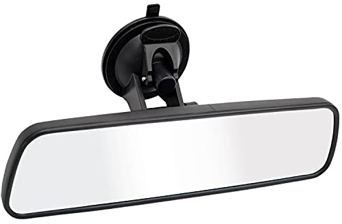 Rear View Mirror,LECAMEBOR Universal Thickened Anti-glare HD Car Interior Rear View Mirror-(With Adjustable Suction Cup)