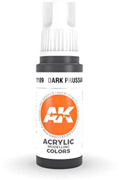 AK Acrylics 3Gen AK11189 Dark Prussian Blue (17ml)