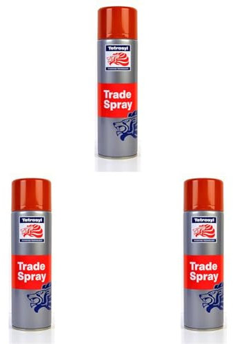 Tetrosyl Trade Spray Paint Primer, Red Oxide, 500 ml (Pack of 3)