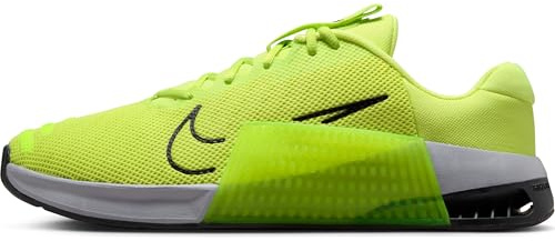 NIKE Men Metcon 9 Herren-trainingsschuh Training Shoe, Lt Lemon Twist Black Volt Cement Grey, 9.5 UK