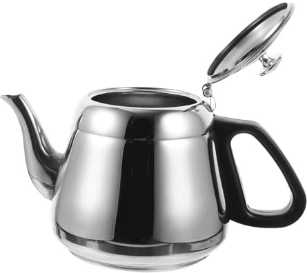 COLLBATH Bollitore Acciaio Inossidabile con Antiscottatura e Adatto Gas Induzione Ed Elettrico Kettle per Uso Cucina e Esterni