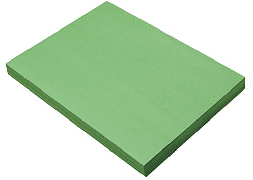 Prang (Formerly SunWorks) Construction Paper, Holiday Green, 9 x 12, 100 Sheets
