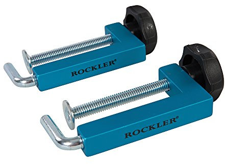 Rockler 433225 Sargentos para Guía de Corte, Azul
