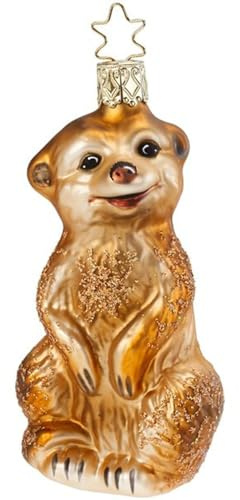 Inge Glas - Christbaumschmuck, Baumschmuck - Erdmännchen - 10 cm