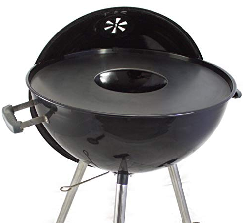 A. Weyck Tools Feuerplatte für Kugelgrill 57er 4mm Plancha Grillplatte Grill BBQ 34