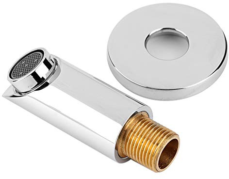 ZPSHYD Grifo de bañera, bañera G1/2in Rosca Cobre Redondo Instalación oculta ducha Caño Panel Accesorio