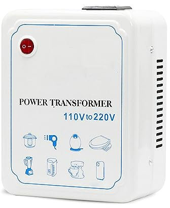 GZHMMAN Transformador Voltage Transformer Silent Toroidal 110V a 220V Step Up Power Converter con Protección contra Rotura Circuito,1000W