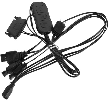 Operitacx Rgb Lighting Controller Hub for Motherboard Case Computer Supplies Rgb Led Controller for Pc Modding