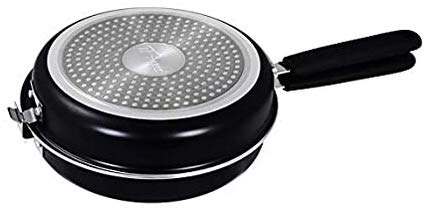 Thulos Sartén Doble Especial para Tortillas y Crepes, Dos tamaños: Ø20 y Ø24 cm TH-DFP20 / TH-DFP24 (20_cm)