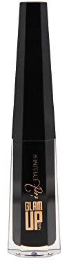 Glam'Up Paris - Eye Liner Pinceau Hexagon Ink - Pinceau Ultra Fin et Précis - Longue Tenue Waterproof - Formule Intense et Ultra Pigmentée - N°1 - Noir