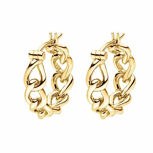 NANA KAY Vivid Chains Ohrringe Mesh (Gold)