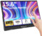 Showscren Tragbarer Touchscreen-Monitor 15,6 Zoll, FHD 1920 x 1080p-Display 60 Hz 100% sRGB mit Lautsprecher, integriertem Ständer, HDMI-USB-C-Erweiterung, Laptop-Monitore für Switch, Xbox-Computer
