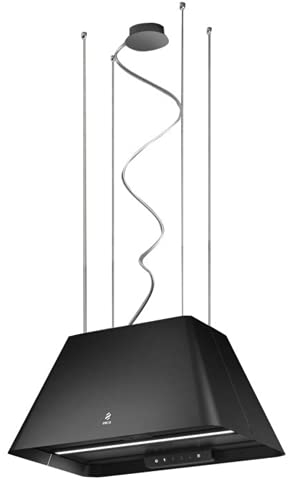 ELICA Deckenhaube IKONA LIGHT BL/F/60 - PRF0165082, Schwarz