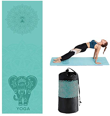 BOENTA Yoga Handtuch rutschfest Yogatuch Handtuch für Yoga Mat Fitness Mat Handtuch Matte Handtuch für die Übung Yoga Handtücher Mat Handtuch 5,183