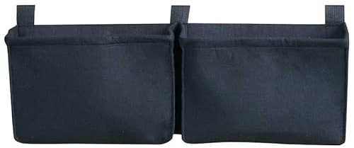 Balconnière 2 Sacs Noirs en Feutre géotextile - 60x10x30 cm - 3 L - Cerland