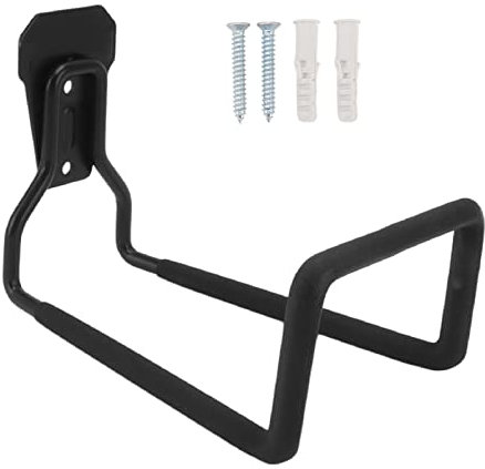 Yusat Support de tuyau d'arrosage robuste en métal résistant à la rouille pour tuyau d'arrosage en extérieur