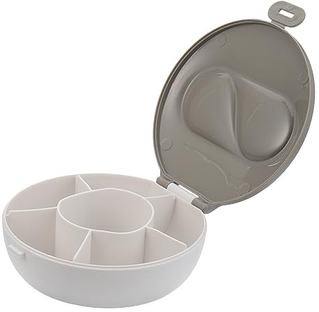 Beaupretty Versiegelte Reise-pillenbox Aus Tragbarem Kunststoff Medikamentenbehälter Organizer für Tablets