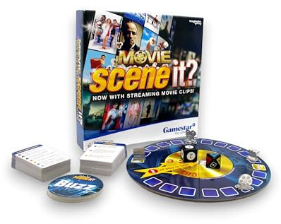 Movie Scene It? Family Board Game | Interactive Streaming Movie Clips & Trivia | Family Games for Kids and Adults | Trivia for 2+ Players | Ages 13+ | Fun Board Game for Game Night