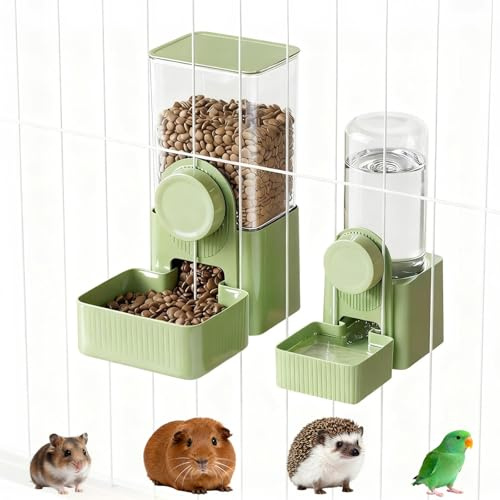 giteo bedding, Automatic Cat Feeder, Water Dispenser, Cat Feeder, Green