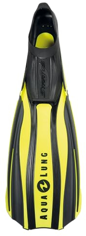 AQUALUNG Stratos 3 - Unisex-flossen Erwachsene, Fußteillose Flossen für maximale hydrodynamische Leistung, griffige Sohle, ausgezeichnete Griffigkeit, perfekt zum Tauchen.
