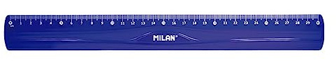 MILAN Règle Flex & Resistant Acid bleu 30 cm