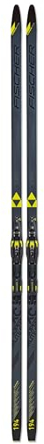 Fischer Damen, Herren Langlaufski Klassik Superlite Crown EF Set + Corntol Step schwarz 184