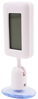 Hsthe Sea Hygromètre numérique Thermomètre LCD Thermomètre Jauge d'humidité avec rétroéclairage pour Reptile vivarium Serre Incubateur (Blanc)