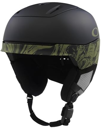 Oakley MOD 5 skidhjälm – matt svart/mörk borste virvel (matt svart/mörk borste virvel, M)
