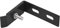 Gecheer 10 Sets Doppelstabmattenzaun Zaun Wandverbinder Wand-Verbinderset Eckverbinder Eckverbinder,Verzinkter Stahl + Edelstahl,Anthrazit