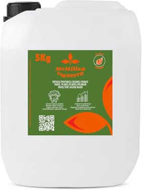 VegAzoto 5kg | Engrais Liquide Organique Végétal pour Plantes en Pots, Jardin, Balcon, Riche en Azote, Potassium, Bétaïne