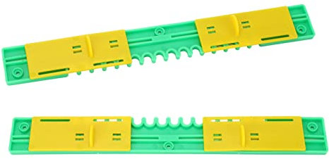 2 Stück Bienen-Tür-Schiebeschutz, Bienenstock-Eingangsreduzierer, Bienenzucht-Tor, Anti-Flucht-Entlüftungsöffnungen, Reise-Kunststoffbox, Imkerei, Maus-Tore, 41 cm (31,5 cm)