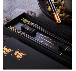 Bacchette da pranzo Bootoow riutilizzabili drago cinese bacchette lavabili in lavastoviglie leggeri in stile cinese set regalo