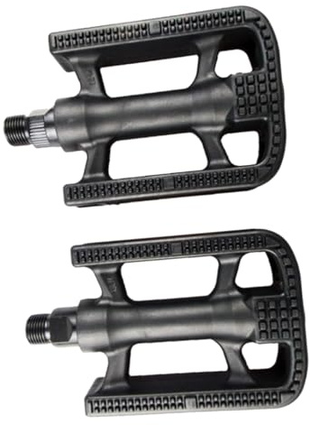 VICASKY Plastic Bike Pedals Non-slip Vehicle Treadle for Mountain and Road Cycling Wide Platform Design for Comfortable Grip and Safer Ride