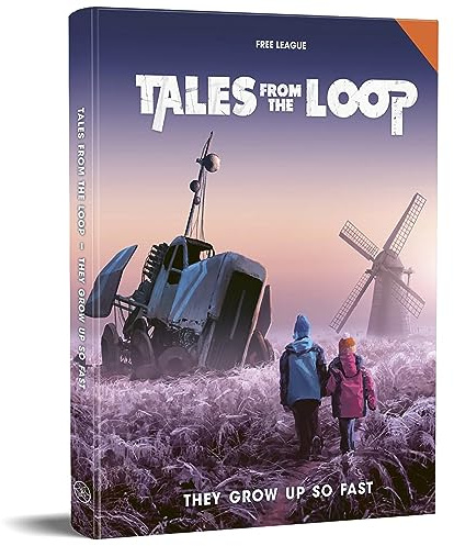 Free League Publishing: Sagor från loop: De växer upp så snabbt – RPG-bok med inbunden omslag, rollspel, 4 mysterier som ställts över 4 säsonger